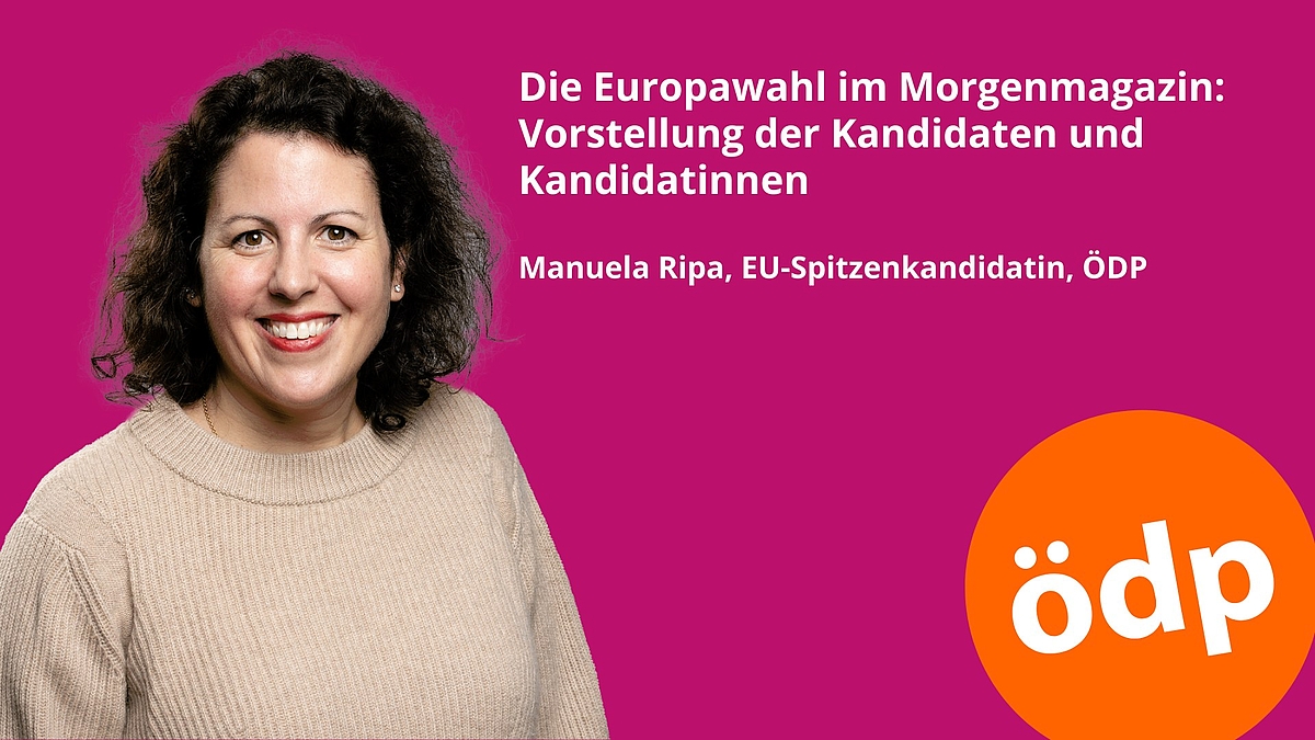 Manuela Ripa im ZDF heute Morgenmagazin Manuela Ripa im ZDF heute Morgenmagazin