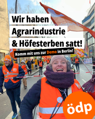 Aufruf zur Wir-haben-es-satt-Demo am 18.01.2025 in Berlin