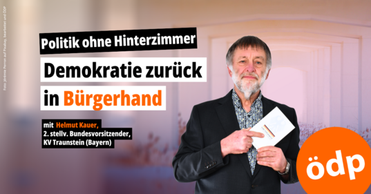 Demokratie zurück in Bürgerhand