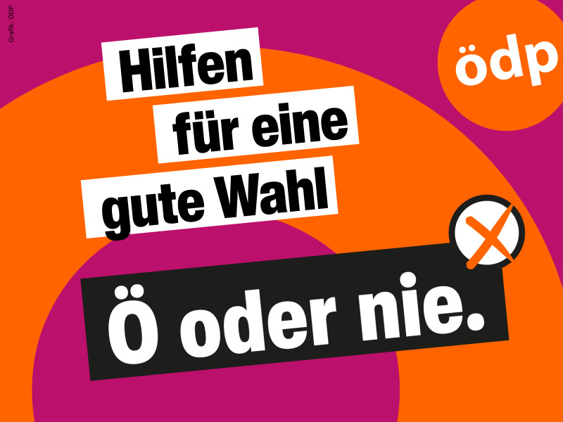 Landtagswahl in Bayern und Hessen 2023 - Wofür steht die ÖDP?