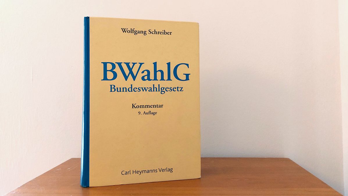 Symbolbild: Kommentar von W. Schreiber zum Bundeswahlgesetz