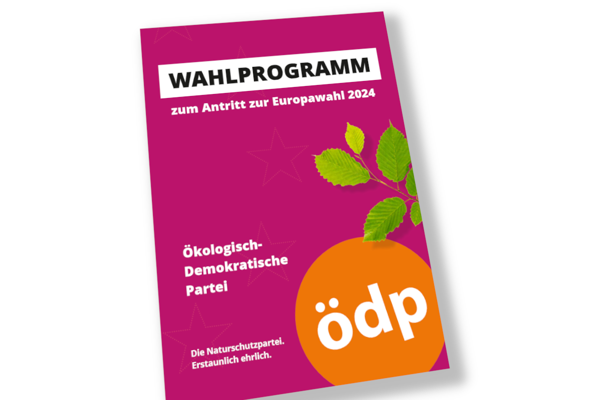 Wahlprogramm der ÖDP zur Europawahl 2024