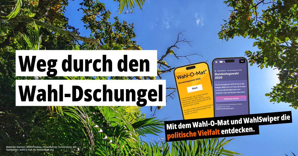 Weg durch den Wahl-Dschungel – Foto: Stanton_0000/pixabay.com 