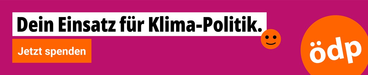 Jetzt für Klima-Politik spenden